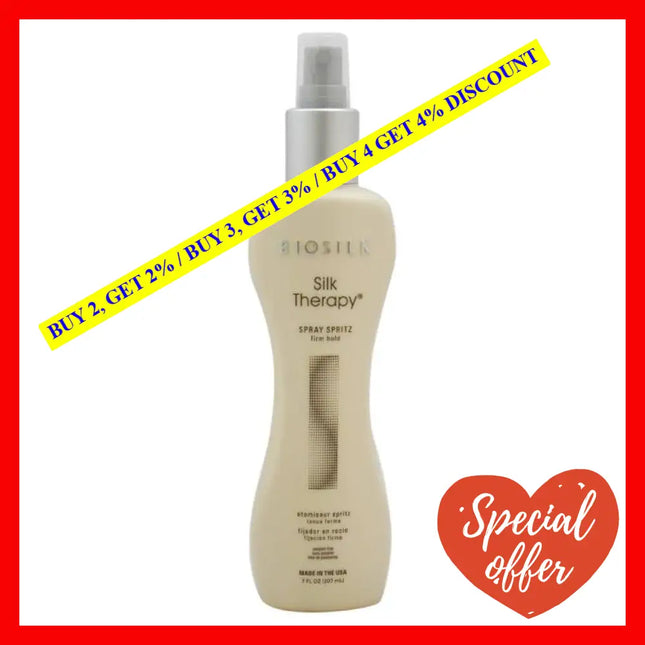 Silk Therapy Spray Spritz By Biosilk For Unisex - 7 Oz Hairspray