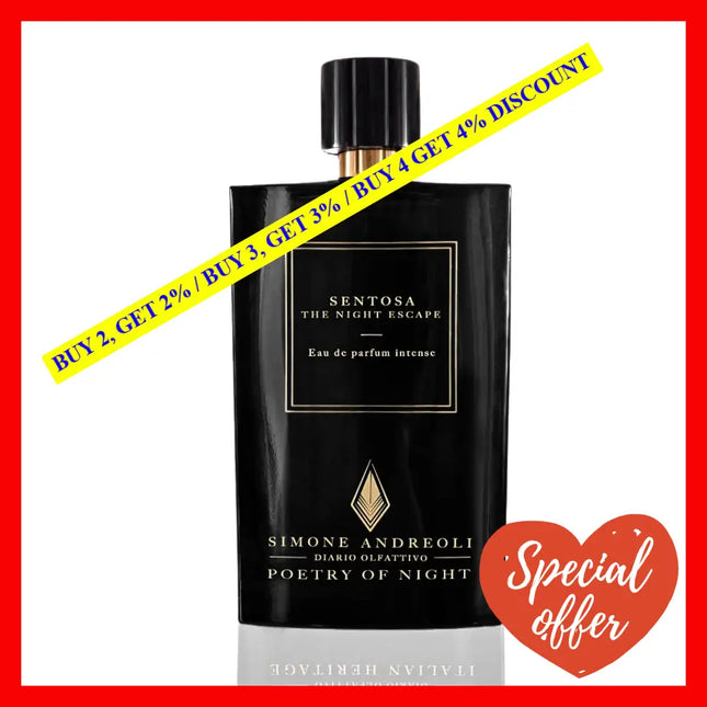 Simone Andreoli Sentosa The Night Escape Eau De Parfum Intense Spray 3.4Oz - 100Ml