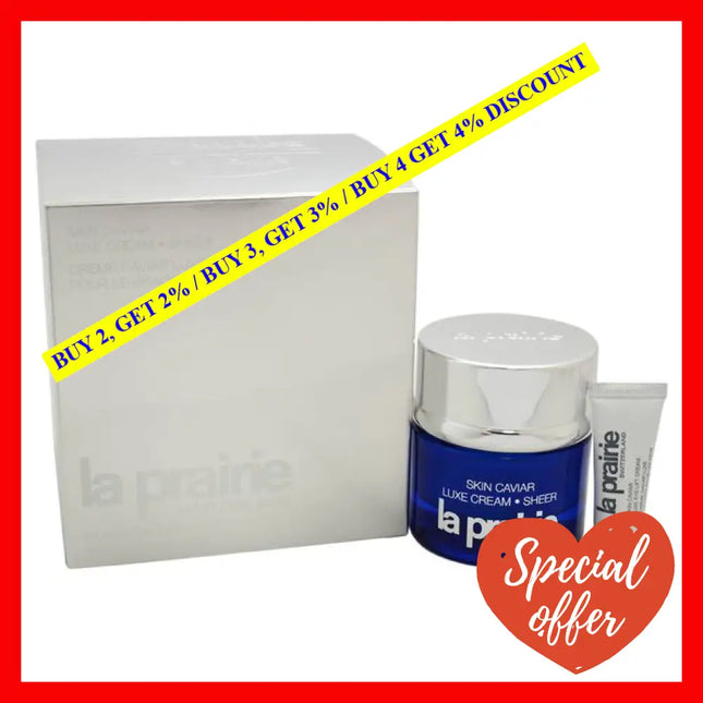 Skin Caviar Luxe Cream Sheer By La Prairie For Unisex - 1.7 Oz