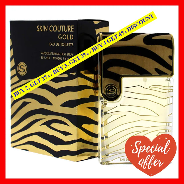 Skin Couture Gold By Armaf For Men - 3.4 Oz Edt Spray