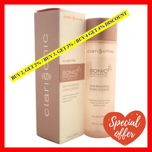 Skin Renewing Essence Boost - All Types By Clarisonic For Unisex 8 Oz Lotion