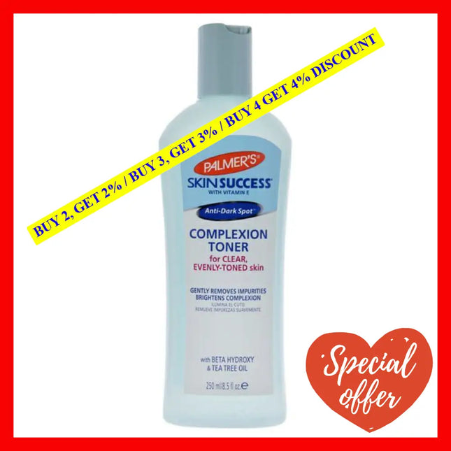 Skin Success Anti-Dark Spot Complexion Toner By Palmers For Unisex - 8.5 Oz