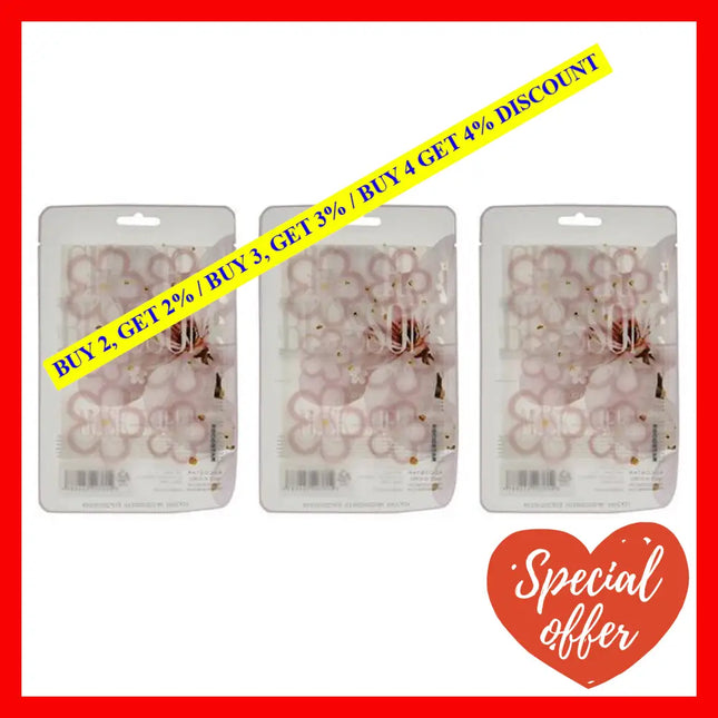 Slice Sheet Mask - Cherry Blossom By Kocostar For Unisex 1 Pc Pack Of 3