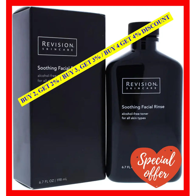 Soothing Facial Rinse By Revision For Unisex - 6.7 Oz Toner
