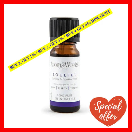 Soulful Essential Oil By Aromaworks For Unisex - 0.34 Oz