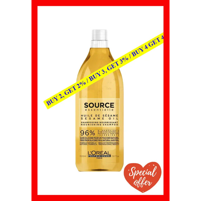 Source Essentielle Nourishing Shampoo By Loreal Professional For Unisex - 50.73 Oz