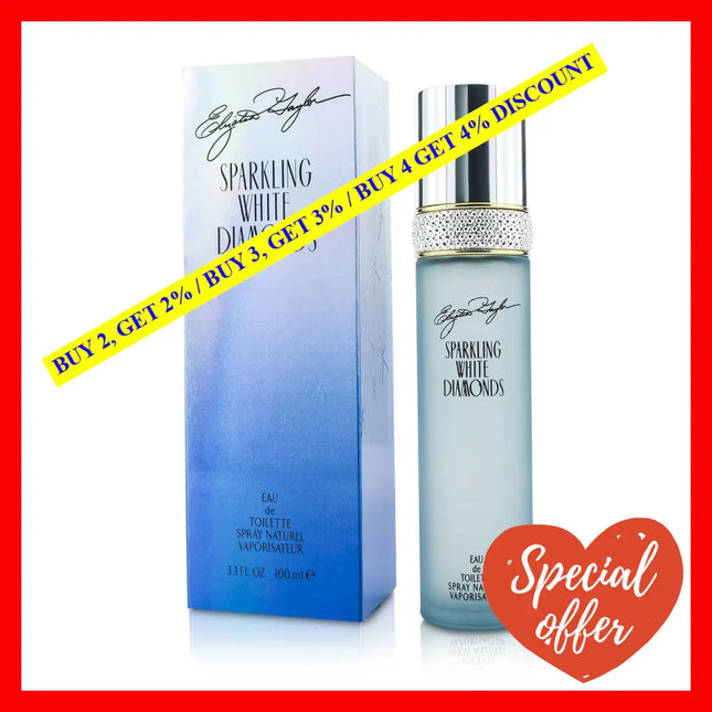 Sparkling White Diamonds By Elizabeth Taylor For Women - 3.3 Oz Edt Spray