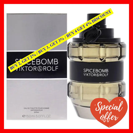 Spicebomb By Viktor And Rolf For Men - 5.07 Oz Edt Spray