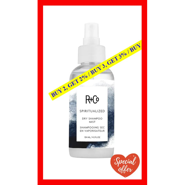 Spiritualize Dry Shampoo Mist By R+Co For Unisex - 4.2 Oz
