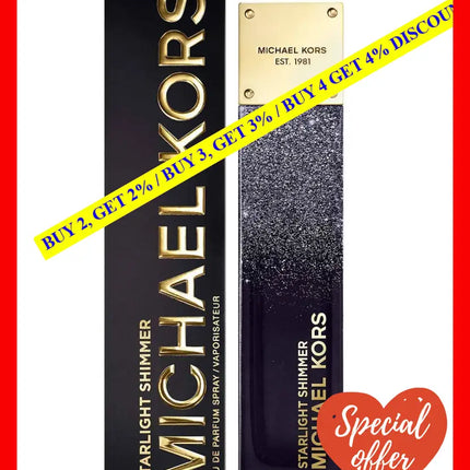 Starlight Shimmer By Michael Kors For Women - 3.4 Oz Edp Spray