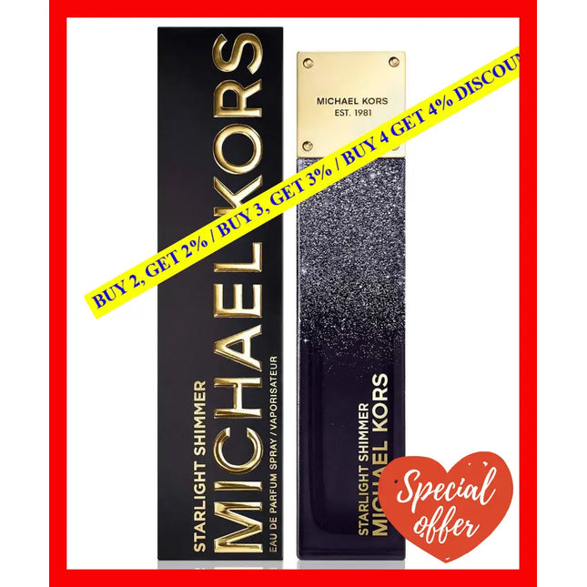 Starlight Shimmer By Michael Kors For Women - 3.4 Oz Edp Spray