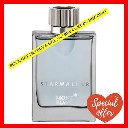 Starwalker By Mont Blanc For Men - 2.5 Oz Edt Spray