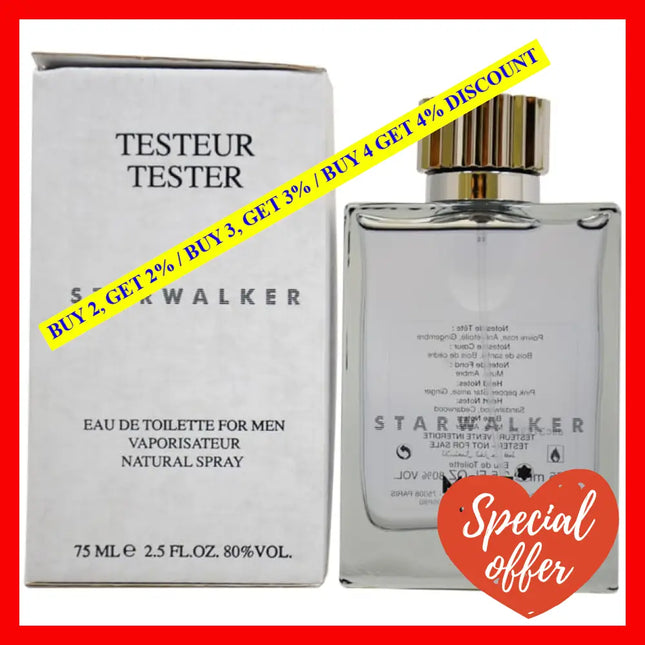 Starwalker By Mont Blanc For Men - 2.5 Oz Edt Spray (Tester)