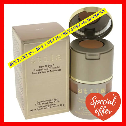 Stay All Day Foundation And Concealer - 3 Light By Stila For Women 1 Oz Makeup