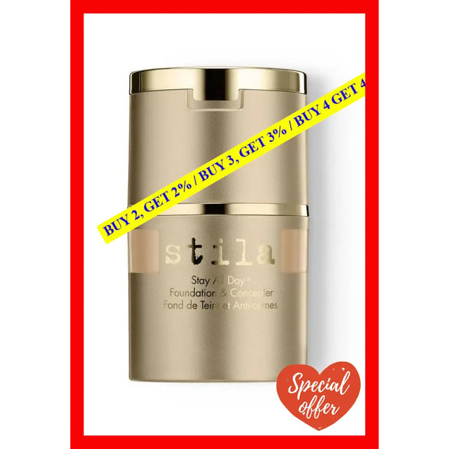 Stay All Day Foundation & Concealer - # 2 Fair By Stila For Women 1 Oz Makeup