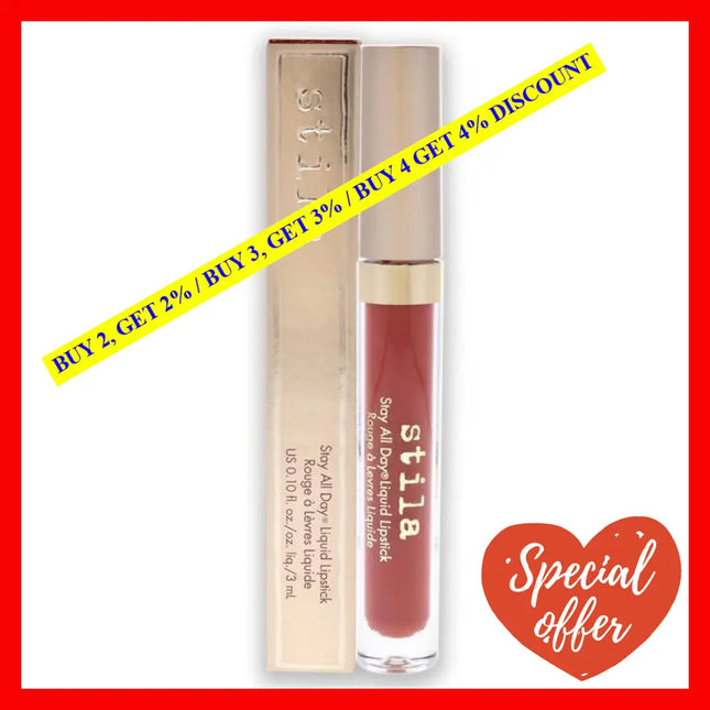 Stay All Day Liquid Lipstick - Parma By Stila For Women 0.1 Oz