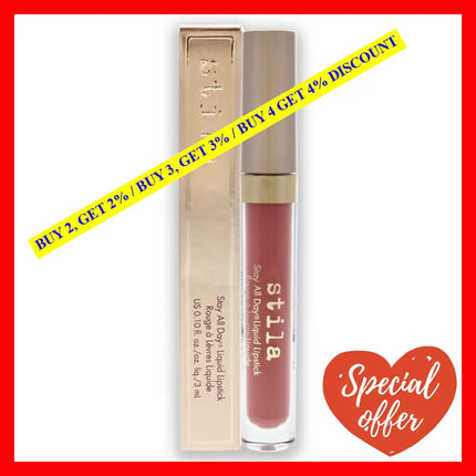 Stay All Day Liquid Lipstick - Romanza By Stila For Women 0.1 Oz