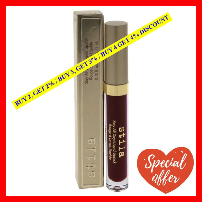 Stay All Day Liquid Lipstick - Rubino By Stila For Women 0.1 Oz