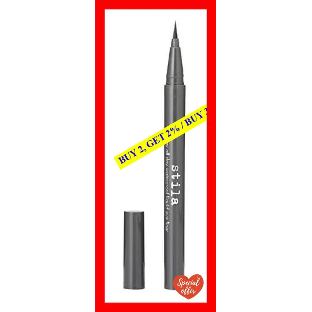 Stay All Day Waterproof Liquid Eye Liner - Alloy By Stila For Women 0.016 Oz Eyeliner