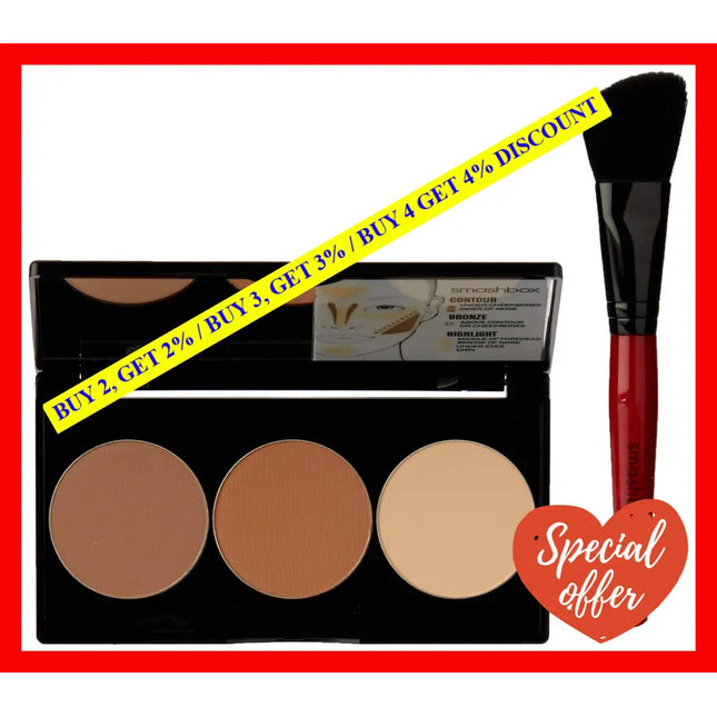 Step-By-Step Contour Kit By Smashbox For Women - 0.4 Oz Palette