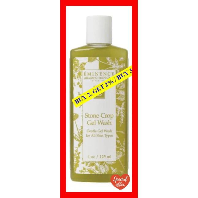Stone Crop Gel Wash By Eminence For Unisex - 4.2 Oz Cleanser