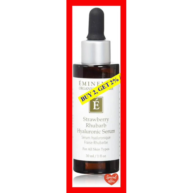 Strawberry Rhubarb Hyaluronic Serum By Eminence For Unisex - 1 Oz