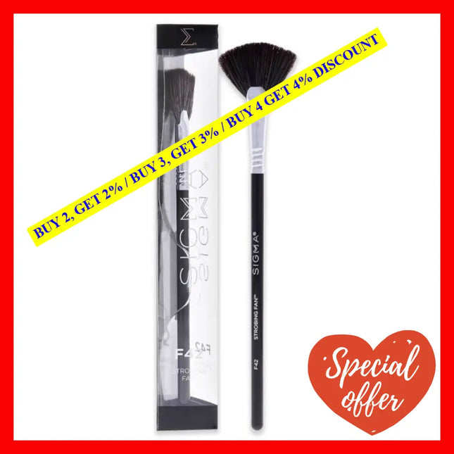 Strobing Fan Brush - F42 By Sigma Beauty For Women 1 Pc