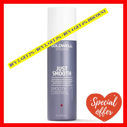 Stylesign Just Smooth Control Blow Dry Spray By Goldwell For Unisex - 6.7 Oz