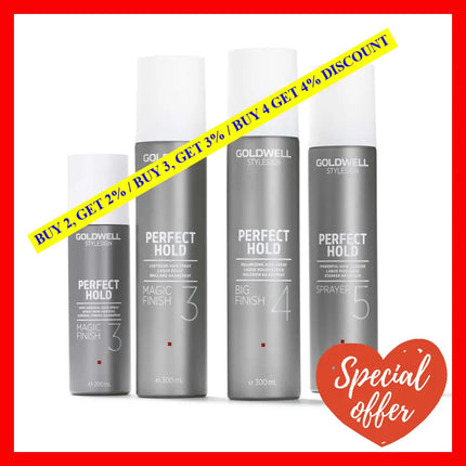 Stylesign Perfect Hold Magic Finish Non - Aerosol Hair Spray By Goldwell For Unisex 6.3 Oz