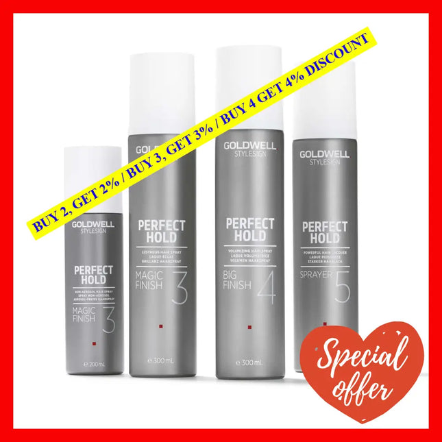 Stylesign Perfect Hold Magic Finish Non - Aerosol Hair Spray By Goldwell For Unisex 6.3 Oz