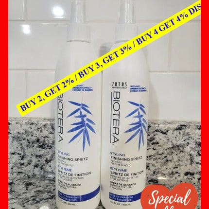 Styling Finishing Spritz By Biotera For Unisex - 13.5 Oz Hair Spray