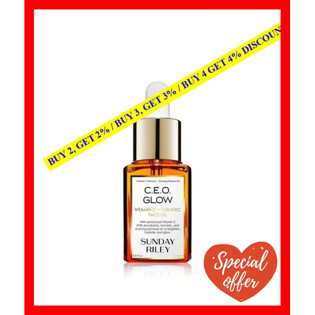 Sunday Riley Ceo Glow Vitamin C + Turmeric Face Oil 5 Ml - 817494013948