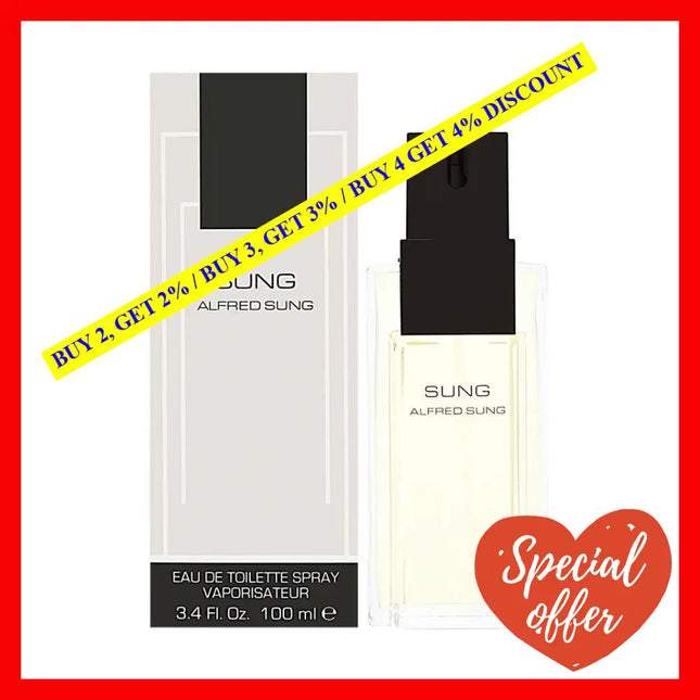 Sung By Alfred For Women - 3.4 Oz Edt Spray