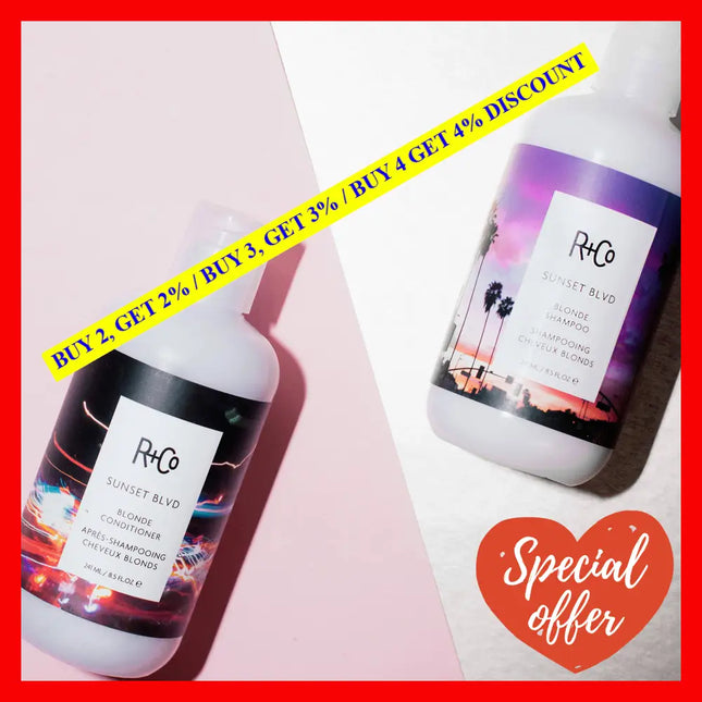 Sunset Blvd Blonde Shampoo By R+Co For Unisex - 8.5 Oz