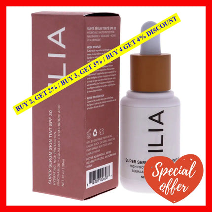 Super Serum Skin Tint Foundation Spf 40 - St11 Matira By Ilia Beauty For Women 1 Oz