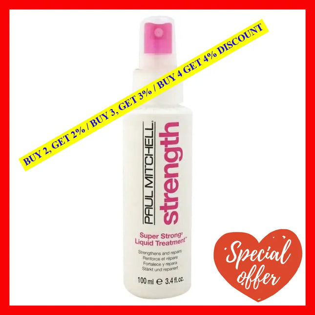 Super Strong Liquid Treatment By Paul Mitchell For Unisex - 3.4 Oz