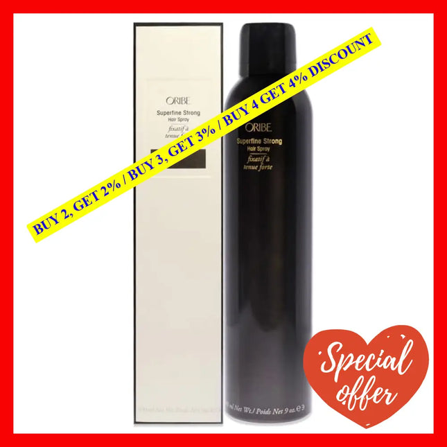 Superfine Strong Hairspray By Oribe For Unisex - 9 Oz Hair Spray