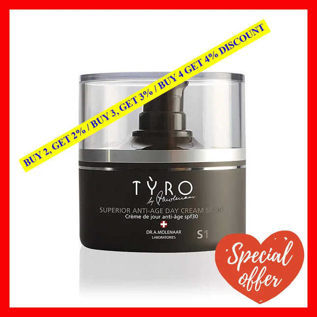 Superior Anti-Age Day Cream Spf 30 By Tyro For Unisex - 1.69 Oz