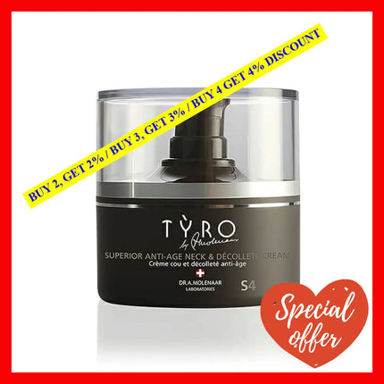Superior Anti-Age Neck And Decollete Cream By Tyro For Unisex - 1.69 Oz