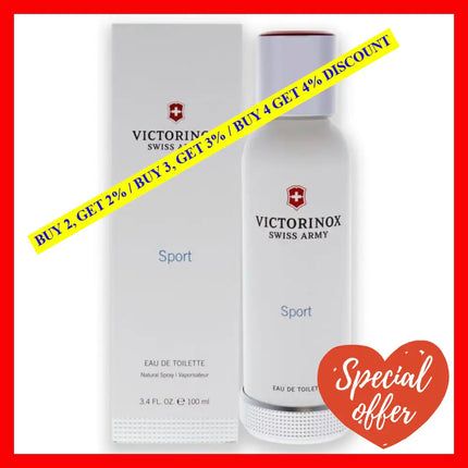 Swiss Army Sport By For Men - 3.4 Oz Edt Spray