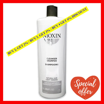 System 1 Cleanser Shampoo By Nioxin For Unisex - 33.8 Oz