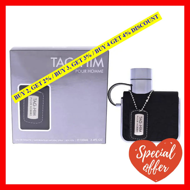 Tag Him Pour Homme By Armaf For Men - 3.4 Oz Edp Spray