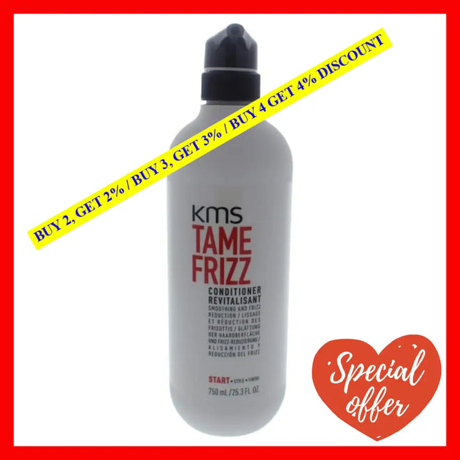 Tame Frizz Conditioner By Kms For Unisex - 25.3 Oz