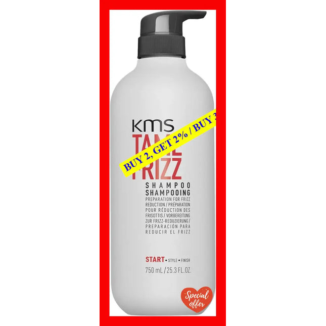 Tame Frizz Shampoo By Kms For Unisex - 25.3 Oz