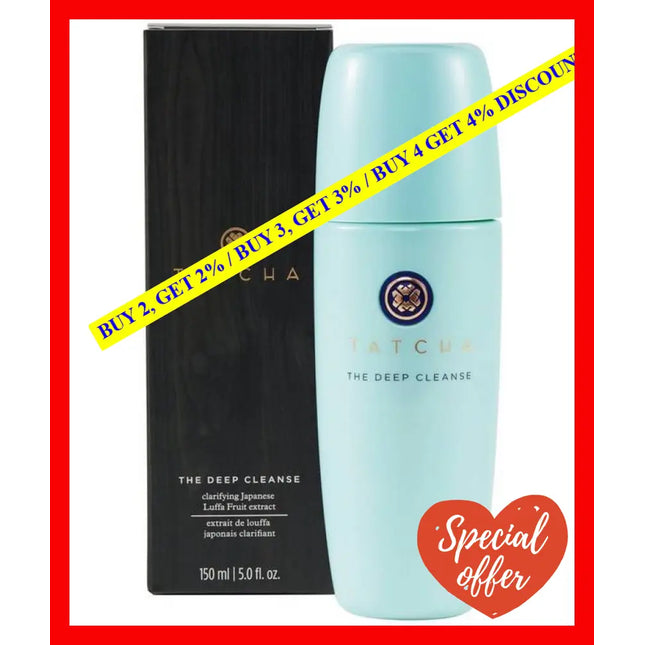 Tatcha The Deep Cleanse For Normal To Oily Skin 150 Ml (752830767386)