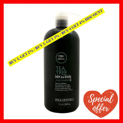 Tea Tree Hair And Body Moisturizer By Paul Mitchell For Unisex - 33.8 Oz