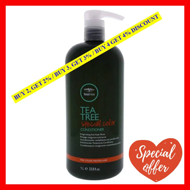 Tea Tree Special Color Conditioner By Paul Mitchell For Unisex - 33.8 Oz