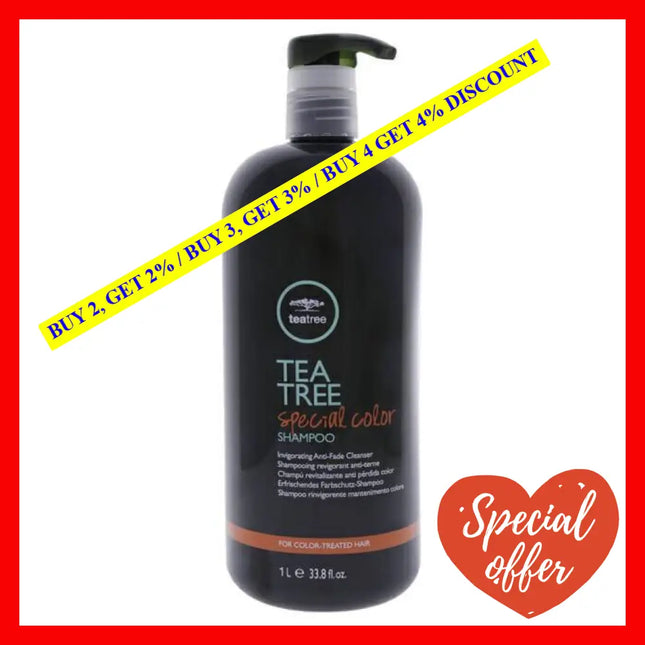 Tea Tree Special Color Shampoo By Paul Mitchell For Unisex - 33.8 Oz