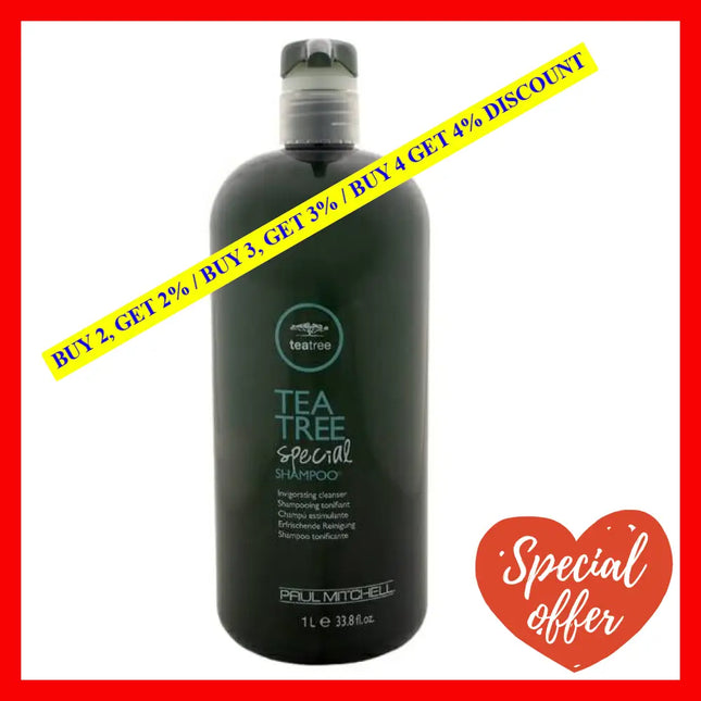 Tea Tree Special Shampoo By Paul Mitchell For Unisex - 33.8 Oz