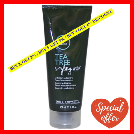 Tea Tree Styling Wax By Paul Mitchell For Unisex - 6.8 Oz